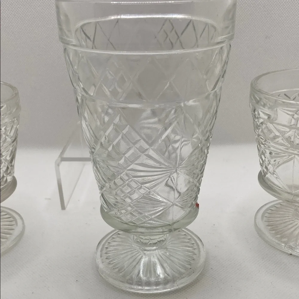 Vintage Drinkware Set of Three
